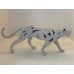 Escultura Pantera Off-whitte